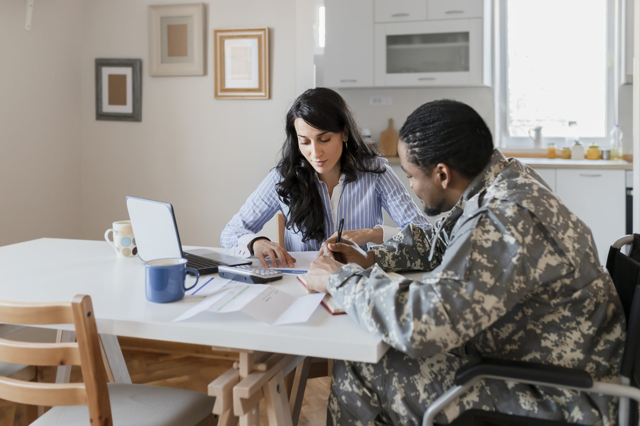 The Housing Authority of Cook County encourages homeless veterans to