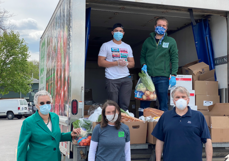The Housing Authority Of Cook County Delivers Groceries And Personal